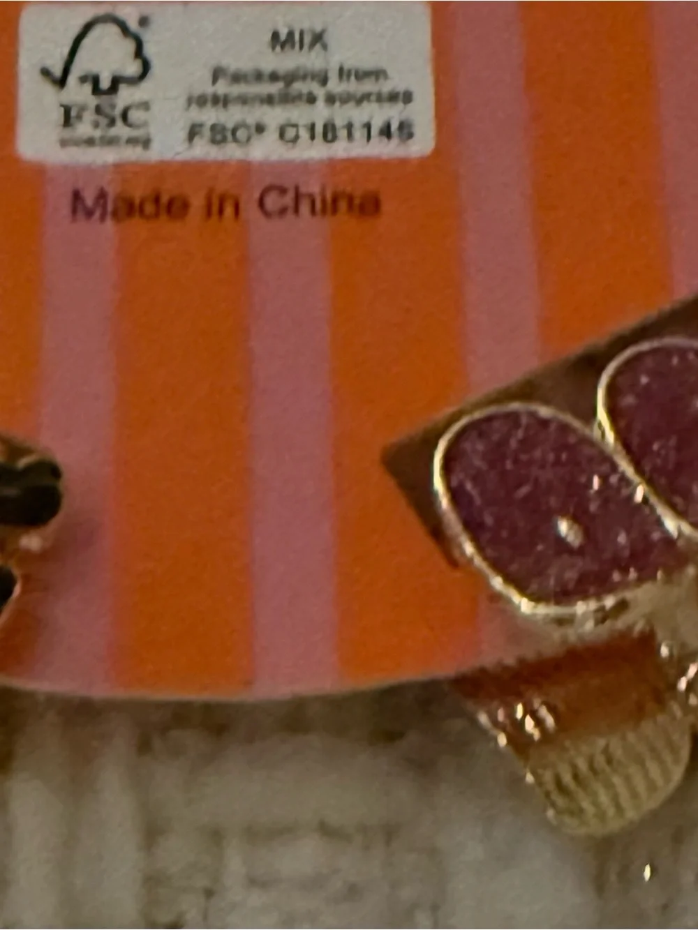 Piper K 🎃👻Halloween Rhinestone Hair Clip Set 6 Orange, Pink, Black, Gold NWT